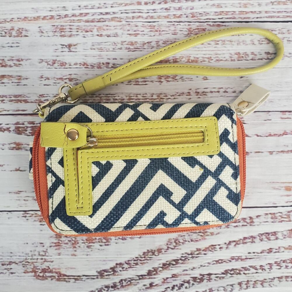 Spartina Haig Point Cell Phone Wallet Multicolor Geometric Striped